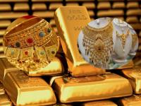 Gold Silver Rate Update: सोनं-चांदीचे भाव गडगडले? फटाफट चेक करा आजचे दर - Marathi News | gold silver rate update today 26 april gold bullion rate silver rate today gold jewellery rate | Latest business Photos at Lokmat.com