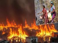 शीर कापलेला महिलेचा मृतदेह सापडला, लोकांमध्ये आक्रोश; १६० घरांना लावली आग, भयंकर हिंसाचार - Marathi News | Tribal woman murdered in Odisha, violence between 2 groups, 160 houses burnt in Malkangiri | Latest crime News at Lokmat.com शीर कापलेला महिलेचा मृतदेह सापडला, लोकांमध्ये आक्रोश; १६० घरांना लावली आग, भयंकर हिंसाचार - Marathi News | Tribal woman murdered in Odisha, violence between 2 groups, 160 houses burnt in Malkangiri | Latest crime News at Lokmat.com