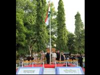 महाराष्ट्र राज्य स्थापनेचा 58वा वर्धापन दिन रायगड पोलीस मुख्यालयात उत्साहात संपन्न - Marathi News | 58th anniversary of the establishment of the state of Maharashtra was filled with enthusiasm at Raigad Police Headquarters | Latest raigad Photos at Lokmat.com