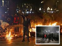 युरोपपर्यंत पोहोचले बंडाचे वारे, या देशात आंदोलक रस्त्यावर, राष्ट्रपती भवनाला घेराव, पोलिसांसोबत संघर्ष - Marathi News | The winds of rebellion have reached Europe, protesters are on the streets in georgia, President's House is surrounded, clashes with the police | Latest international Photos at Lokmat.com