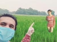 वाह रे पठ्ठ्या! कपल्स चॅलेन्जसाठी केला असा 'देशी' जुगाड; पाहा एकापेक्षा एक व्हायरल मीम्स - Marathi News | Couple challenge desi guy shared photoshopped photo with alexandra daddario | Latest social-viral Photos at Lokmat.com