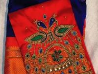 Peacock Paithani Saree : नवरीचा साज-मोराचा बाज; डबल पिकॉक आरी वर्क ब्लाऊजसोबत ८ सुंदर रंगात पैठण्या - Marathi News | Double Peacock Paithani : 8Double Peacock Butta Paithani With Aari Work Blouse | Latest sakhi Photos at Lokmat.com