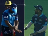 Hardik Pandya IPL 2022, GT vs RCB Live Updates : हार्दिक पांड्याचा एक इशारा Umpire ने बदलला फैसला; RCBच्या फलंदाजाबाबत नेमकं काय घडलं? - Marathi News | IPL 2022, GT vs RCB Live Updates : Brilliant sportsmanship from Hardik Pandya, he told the umpires that the ball hit the wire and Mahipal Lomror should be called back | Latest cricket Photos at Lokmat.com