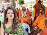 हर्षा रिछारियाने घेतला संन्यास, स्वतःचं पिंडदान करत बनली साध्वी, नवीन नाव काय? - Marathi News | Harsha Richaria took sannyas, donated her own pind and now became a sadhvi, what is the new name? | Latest national News at Lokmat.com