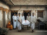 लग्नाच्या आदल्या रात्री वडील ओरडले; नवरदेवाच्या लागलं मनाला, वरातीऐवजी घरातून निघाली अंत्ययात्रा! - Marathi News | The night before the wedding, the father shouted; the groom's heart sank, and instead of a wedding procession, a funeral procession left the house! | Latest crime News at Lokmat.com