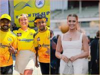 IPL 2023 : चेन्नईत केवळ MS Dhoni च नव्हे, तर त्याच्या माजी सहकाऱ्याच्या मुलीनेही केलीय हवा - Marathi News | IPL 2023 : grace-hayden-matthew-hayden-daughter-supports-ms-dhoni-chennai-super-kings-in-ipl2023 | Latest cricket Photos at Lokmat.com