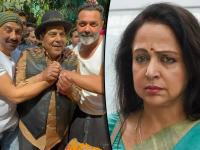 Dharmendra Health Update : "आता सगळं देवाच्या हातात आहे...", धर्मेंद्र यांच्या तब्येतीबाबत बोलताना हेमा मालिनी भावुक, म्हणाल्या- "मुलं रात्रभर..." - Marathi News | dharmendra health update hema malini said now everything is in gods hand | Latest filmy News at Lokmat.com