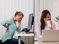 Coronavirus : वर्क फ्रॉम होम करताय?, मग अशी घ्या काळजी - Marathi News | Coronavirus tips to avoid backaches during working from home SSS | Latest health Photos at Lokmat.com