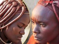 आयुष्यात फक्त एकदाच आंघोळ करतात येथील महिला, जाणून घ्या शरीर स्वच्छ कसं ठेवतात? - Marathi News | South Africa Namibia himba tribe where women bath only once in a lifetime | Latest jarahatke Photos at Lokmat.com