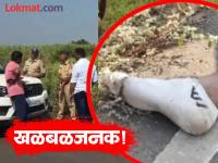 रस्त्यावर फक्त माणसाचा पायच दिसला, पण तो व्यक्ती कोण?; इंदापूरला हादरवून टाकणारी घटना - Marathi News | Only a man's foot was seen on the road, but who was that person?; What was the incident that shook Indapur? | Latest pune News at Lokmat.com