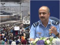 Agneepath Agneeveer Protest : 'आंदोलकांवर कडक कारवाई... पोलिसांकडून NOC मिळणार नाही,' हवाईदल प्रमुखांचा इशारा - Marathi News | Agneepath Agneeveer Protest agneepath scheme participating demonstration get clearance police air force chief vr choudhary warning | Latest national Photos at Lokmat.com