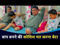 भाऊ कदम म्हणतोय Playing Time | Bhau Kadam And Son Video | Lokmat CNX Filmy
