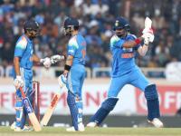 IND vs SA : अनुभवी फलंदाजांनी पेश केला खास नजराणा; किंग कोहली अन् रोहितसह KL राहुलनं दाखवला क्लास! - Marathi News | India vs South Africa Live Score 1st ODI Virat Kohli Century Rohit Sharma And KL Rahul Fifty Ravindra Jadeja SA Needs 350 Runs To Win Against IND | Latest cricket News at Lokmat.com