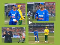 IND vs SA 2nd T20I : अखेर सूर्या भाऊनं डाव साधला! टॉसचा बॉस होण्यासाठी यावेळी आजमावला हा फंडा - Marathi News | IND vs SA 2nd T20I India Captain Suryakumar Yadav Wins Toss Opts To Bowl Against South Africa In Mullanpur | Latest cricket News at Lokmat.com IND vs SA 2nd T20I : अखेर सूर्या भाऊनं डाव साधला! टॉसचा बॉस होण्यासाठी यावेळी आजमावला हा फंडा - Marathi News | IND vs SA 2nd T20I India Captain Suryakumar Yadav Wins Toss Opts To Bowl Against South Africa In Mullanpur | Latest cricket News at Lokmat.com