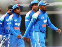 IND vs SL, U19 Asia Cup Semi Final 1 : वनडेत टी-२० ट्विस्ट! श्रीलंकेनं टीम इंडियासमोर ठेवलं १३९ धावांच लक्ष्य - Marathi News | IND vs SL U19 Asia Cup Semi Final 1 Match reduced to 20 Overs Per Side Due To Wet Outfield Sri Lanka Set 139 Target For India U19 | Latest cricket News at Lokmat.com
