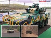 जमिनीवर धावणार अन् पाण्यातही पोहणार! भारताचा नवा 'विक्रम'; ३० मिमी तोप अन् १ हजार मीटरवर मारा करणारी गन - Marathi News | DRDO Unveils Vikram VT 21 India New Infantry Combat Vehicle Armed with Nag Missiles and 30mm Cannon | Latest national Photos at Lokmat.com