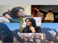 Iran Hijab Protest: इराणमध्ये 'हिजाब' विरोधात महिलांची क्रांती; केस कापून-हिजाब जाळून सरकारविरोधात तीव्र निदर्शने - Marathi News | Iran Women Hijab Protest: Women's Revolution Against 'Hijab' in Iran; Intense protests against the government by cutting hair and burning hijab | Latest international Photos at Lokmat.com