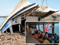 बोट बुडू लागली तेव्हा आतमध्ये काय घडलं? लाईफ जॅकेट कुठे होते? दुर्घटनेच्या व्हिडीओत दिसलं असं काही - Marathi News | Jabalpur Cruise Tragedy: What happened inside when the cruise ship started sinking? Where were the life jackets? Video of the Jabalpur accident out | Latest national News at Lokmat.com