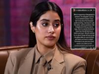 "माणूसकीचा विसर पडण्याच्या आत...", बांगलादेशमध्ये हिंदू युवकाची हत्या, जान्हवी कपूर संतापली - Marathi News | janhvi kapoor furious post on bagladesh dipu chandra das mob lynching incident | Latest filmy News at Lokmat.com