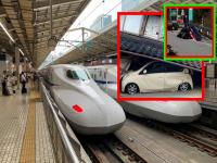 जपान भूकंप PHOTOs! बुलेट ट्रेनमध्ये 1400, पार्किंगमध्ये ५०० लोक अडकले; आणखी एक इशारा - Marathi News | Japan Earthquake PHOTOS! 1400 trapped in bullet train, 500 in parking lot; One more warning | Latest international Photos at Lokmat.com