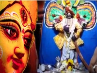Navratri 2018 : जोतिबाची तीन पाकळ्यामध्ये सालंकृत कमळ पुष्प महापूजा