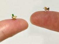 जगातील 'ही' सूक्ष्म शिल्पं पाहिलीत का? - Marathi News | Artist Kakuho Fujii creates tiniest animal sculptures | Latest jarahatke Photos at Lokmat.com