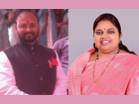 नाश्त्यावरून वाद, कार्यकर्त्यांसमोरच नगरसेविकेने जिल्हाध्यक्षांना लगावली कानशिलात! - Marathi News | Kalyan: Row Over Breakfast; Congress Corporator Kanchan Kulkarni Slaps District President Rajabhau Patkar | Latest maharashtra News at Lokmat.com