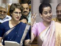 संसदेत लोकशाहीवरून जुंपली! "कुणी इंदिरा गांधींप्रमाणे पंतप्रधान मोदींची खुर्ची...!"; प्रियंकांच्या 'त्या' विधानावर कंगना रणौत यांचा पलटवार - Marathi News | Democracy in Parliament Someone like Indira Gandhi will take PM Modi's chair Kangana Ranaut's counterattack on Priyanka's statement | Latest national News at Lokmat.com