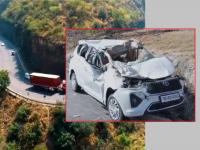 महाकालेश्वरच्या भाविकांचा कन्नड घाटात भीषण अपघात; तिघांचा मृत्यू, चार जणांची मृत्यूशी झुंज! - Marathi News | Mahakaleshwar devotees meet with a terrible accident at Kannada Ghat; Three die, four struggle with death! | Latest chhatrapati-sambhajinagar News at Lokmat.com महाकालेश्वरच्या भाविकांचा कन्नड घाटात भीषण अपघात; तिघांचा मृत्यू, चार जणांची मृत्यूशी झुंज! - Marathi News | Mahakaleshwar devotees meet with a terrible accident at Kannada Ghat; Three die, four struggle with death! | Latest chhatrapati-sambhajinagar News at Lokmat.com