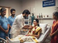 लग्नाच्या दिवशी वधूचा अपघात, डॉक्टरांच्या साक्षीने हॉस्पिटलमध्येच नवरदेवाने बांधली लग्नगाठ   - Marathi News | Bride's accident on wedding day, groom tied the knot in hospital with doctor's testimony | Latest national News at Lokmat.com