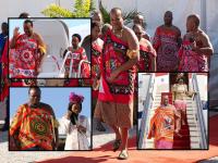 १५ राण्या, ३० मुलं अन् १०० नोकरांसह दुबईला पोहोचला 'या' देशाचा राजा; शेख पाहत राहिले... - Marathi News | eswatini-king-mswati-iii-grand-welcome-at-abu-dhabi-airport-with-15-queens-30-children | Latest international Photos at Lokmat.com