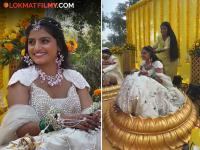 हळद लागली! 'सहकुटुंब सहपरिवार' फेम अभिनेत्री लवकरच अडकणार लग्नबंधनात, कोण आहे होणारा नवरा? - Marathi News | marathi television actress komal kumbhar tie knot with gokul dashwant haldi ceremony video viral  | Latest filmy News at Lokmat.com