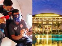 IPL 2020 : दुबईत पोहोचले किंग्स इलेव्हन पंजाबचे खेळाडू ; राहणार या आलिशान हॉटेलमध्ये! - Marathi News | Kings XI Punjab players reached to UAE for IPL 2020; look where they stay, see pic | Latest cricket Photos at Lokmat.com