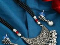 नवरात्री गरबा- दांडिया स्पेशल ऑक्सिडाईज मंगळसूत्र- ८ लेटेस्ट डिझाईन्स, दांडिया लूक होईल परफेक्ट - Marathi News | navratri 2025, garba dandiya special oxidised mangalsutra designs, latest fashion oxidised mangalsutra for garba dandiya look | Latest sakhi Photos at Lokmat.com