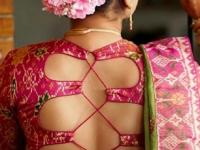 डोरी ब्लाऊज डिझाईन्स! ब्लाऊजच्या मागच्या गळ्याचे लेटेस्ट पॅटर्न्स, दिसाल सुपरस्टायलिश... - Marathi News | dori blouse designs, dori blouse back neck designs, latest stylish patterns of dori blouse | Latest sakhi Photos at Lokmat.com