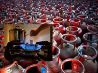 LPG सिलेंडरमध्ये किती गॅस उरलाय? ओल्या कपड्याने घ्या जाणून, जबरदस्त आहे ही ट्रिक - Marathi News | How much gas is left in the LPG Gas cylinder? Take it with a wet cloth, this trick is awesome | Latest national Photos at Lokmat.com