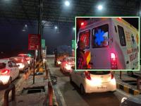 मोठी बातमी! लुधियाना टोल प्लाझाजवळ पोलीस आणि दहशतवाद्यांमध्ये भीषण चकमक; परिसरात गोळीबाराचा आवाज - Marathi News | Big news! Fierce encounter between police and terrorists near Ludhiana ladowal toll plaza; Gunfire heard in the area | Latest national News at Lokmat.com