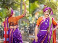 Maharashtra Day 2022: "राकट देशा, कणखर देशा.." रसिका सुनीलने जपला मराठी बाणा; मराठमोळ्या थाटात केलं खास फोटोशूट - Marathi News | actress rasika sunil latest photoshoot for Maharashtra Day 2022 maharashtra din formation day 1 may | Latest filmy Photos at Lokmat.com