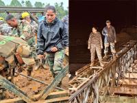 वायनायडच्या संकटात ७० जवानांचे नेतृत्व करतेय महाराष्ट्राची लेक; दीड दिवसात बांधला १९० फूट लांब पूल - Marathi News | Who is Major Sita Shelke who is leading a team of 70 soldiers in Wayanad | Latest national Photos at Lokmat.com