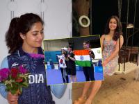 Paris Olympic 2024 : खचली पण लढली! भारताला पहिलं पदक मिळवून देणारी Manu Bhaker कोण? PHOTOS - Marathi News | Find out who is Manu Bhaker, the shooter who will win India's first bronze medal in Paris Olympic 2024 | Latest other-sports Photos at Lokmat.com