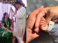 मुलगा झाला हो! प्रसिद्ध मराठी अभिनेत्री झाली आई, एक महिन्यांनी शेअर केली आनंदाची बातमी - Marathi News | Marathi actress kunjika kalwint became a mother blessed with a baby boy | Latest filmy News at Lokmat.com