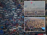 लाखो लोक, ट्रॅफिक जॅम, रेल्वे स्टेशन फुल पॅक आणि...; मरिना बीचवरचे धडकी भरवणारे फोटो - Marathi News | chennai air show incident crowd gatheredtraffic jam on roads railway station packed marina beach | Latest national Photos at Lokmat.com