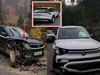 कोण सरस...? टाटा नेक्सॉन आणि मारुती विक्टोरिसची समोरासमोर टक्कर झाली; दोन्ही ५ स्टार, कोणाची काय हालत... - Marathi News | Maruti Victoris vs Tata Nexon Crash: Who is better...? Tata Nexon and Maruti Victoris clash head-to-head; Both 5 stars, who is better... | Latest auto Photos at Lokmat.com