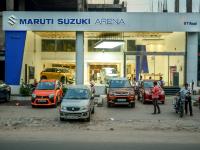 Maruti Suzuki च्या 'या' गाड्यांना मोठी मागणी; एका महिन्यात लाखो युनिट्सची विक्री - Marathi News | Maruti Cars Sales Report: Huge demand for 'these' cars of Maruti Suzuki; Lakhs of units sold in a month | Latest auto Photos at Lokmat.com