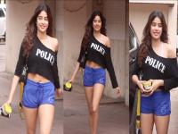 जानूच्या ‘बेफिक्रे’ जिम लुकवर चाहते फिदा...! पाहा फोटो - Marathi News | birthday special janhvi kapoor best photos of her gym look | Latest filmy Photos at Lokmat.com