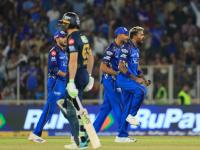 IPL 2026 : "घासून नाही, ठासून हरवलं "! MI चं विक्रमी विजयासह दमदार कमबॅक; GT ला पहिल्यांदाच दिली मात - Marathi News | IPL 2026 GT vs MI Mumbai Indians won by 99 runs vs Gujarat Titans Ashwani Kumar Shine With bowl After Tilak Verma Record Break Century | Latest cricket News at Lokmat.com