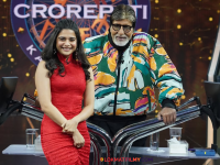 नवीन वर्षाची 'लय भारी' सुरुवात! केबीसीच्या निमित्ताने बिग बींसोबत झळकली मिथिला पालकर, म्हणाली... - Marathi News | Mithila Palkar Meets Amitabh Bachchan On Kbc Sets Happy Patel Promotion | Latest filmy News at Lokmat.com