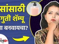 केसांसाठी घरगुती शॅम्पू कसा बनवायचा | How to Make Shampoo at Home | Homemade Natural Shampoo