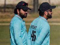 अरे हे काय! मुंबईच्या संघात दोन-दोन रोहित; व्हायरल फोटो पाहून चाहते थक्क, हिटमॅनचा 'ड्युप्लिकेट' कोण? - Marathi News | Mumbai Star Labelled 'Rohit Sharma's Doppelganger' As Viral Pic Stuns The Internet Who Is He Thane Right Handed Wicketkeeper Batsman Hardik Tamore In Mumbai VHT 2025 | Latest cricket News at Lokmat.com