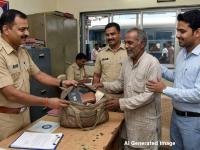 मध्य प्रदेशमधील प्रवाशाचे साहित्य हरवले; रेल्वे पोलिसांनी नागपुरात शोधून दिले - Marathi News | Passenger's belongings from Madhya Pradesh lost; Railway Police found them in Nagpur | Latest nagpur News at Lokmat.com